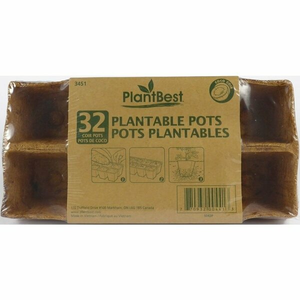 Planters Pride PLANT POTS COIR 32CELL 3451